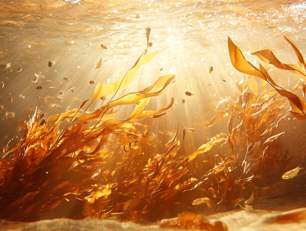 Gibt es Vorsichtsmaßnahmen, die beim Verzehr von Braunalgen (Kelp) zu beachten sind?