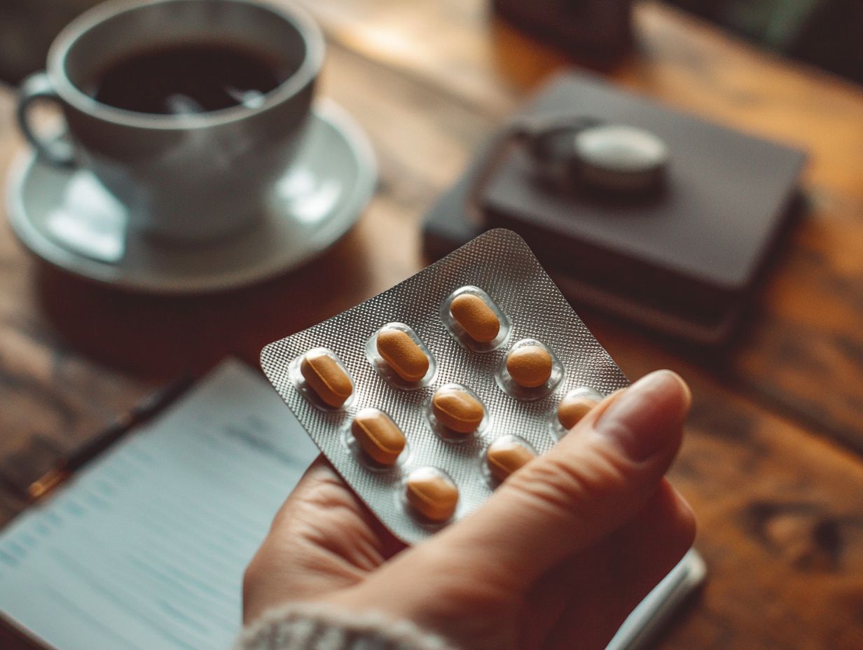 Koffein-Tabletten zur Unterstützung des Gewichtsverlusts