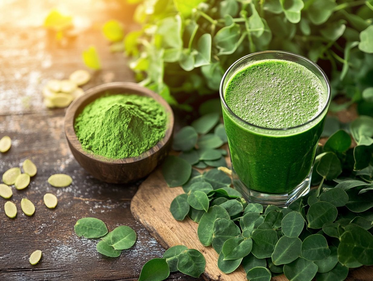 Moringa zur Verbesserung der Verdauungsgesundheit